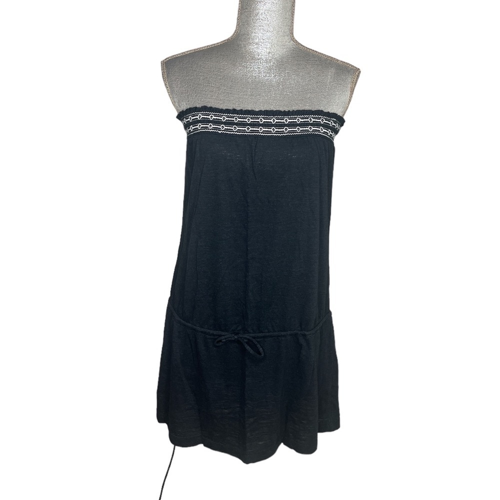 Vintage Lucky Brand Bathing Suit Coverup Black Size Med-Large